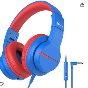 iClever Kids Headphones for School Travel, Safe Volume 85/94dB, New in Box